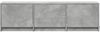 vidaXL TV-Schränk mit LED Beton 140 x 34 x 40 cm Holzwerkstoff 8006555 Bild 5