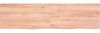 vidaXL Wandregal Hellbraun 120x30x(2-4) cm Massivholz Eiche Behandelt 363692 Bild 3