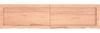 vidaXL Wandregal Hellbraun 120x30x(2-4) cm Massivholz Eiche Behandelt 363692 Bild 4