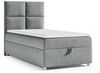 Best for Home Boxspringbett mit Bettkasten Trinity K2 Single Bonell-Matratze inkl. 7 cm Topper (Einzelbett, Hotelbett, Polsterbett gepolstertes Kopfteil, Jugendbett, Kinderbett versch. Größen, 70x200 80x200 90x200 100x200 cm), verschiedene Liefermöglic... Bild 4