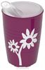 Ornamin Schnabelbecher mit Antirutsch-Trick Blume/Ringe mit Schnabelaufsatz/Trinkaufsatz, 1-tlg, SAN, Trinkhilfe l Alltagshilfe l BPA-frei l Made in Germany Bild 5