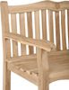 Bank Gartenbank ROMANG 2-Sitzer aus Teakholz 120 cm Bild 5
