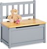 Pinolino 'Fenna' Kindertruhenbank grau/natur