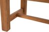 Gartenbank Teakbank CUGAD - Holz Teak 180x50x85 cm | Holzbank 180 Cm Gartenbank Sitzbank Mit Lehne Wetterfest Bank Garten Terrasse Bild 3