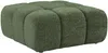Vente-unique - FACIVIL Pouf Stoff Grün - B 94 cm x H 43 cm x L 94 cm Bild 2