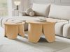 Selsey 'Vivially' Couchtisch rund, Eichenholzoptik, ca. 50 x 80 x 80 cm Bild 2