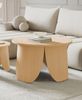 Selsey 'Vivially' Couchtisch rund, Eichenholzoptik, ca. 50 x 80 x 80 cm Bild 3