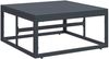 vidaXL Gartensofa-set mit Kissen 9 pcs Schwarz Stahl 3378958 Bild 5