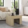 vidaXL Couchtisch mit Infinity-LED Sonoma-Eiche 40x40x30 cm 847597 Bild 4