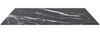 vidaXL Tischplatte Schwarz 80x80 cm 6 mm Hartglas in Marmoroptik 322273 Bild 3