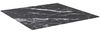 vidaXL Tischplatte Schwarz 80x80 cm 6 mm Hartglas in Marmoroptik 322273 Bild 2