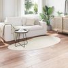vidaXL Bereichsteppiche HUARTE Creme 100 x 200 cm Polyester 4103720 Bild 3