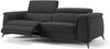 Sofanella Dreisitzer LIVORNO Stoffsofa Couch hochwertig in Schwarz Bild 1