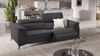 Sofanella Dreisitzer LIVORNO Stoffsofa Couch hochwertig in Schwarz Bild 4