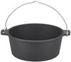 GSW Feuertopf Black Iron BBQ, Gusseisen (1-tlg), Dutch Oven zur Anwendung auf dem Grill, Feuer oder Backofen Bild 3