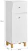 SoBuy BZR93-W Wäscheschrank, MDF, Lackiert, Weiß, 34 x 90 x 30 cm Bild 3