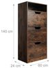 Relaxdays Schuhschrank Kipper mit offenem Fach Bild 4