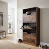 Relaxdays Schuhschrank Kipper mit offenem Fach Bild 3