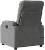 vidaXL Massagesessel Elektrisch Dunkelgrau Mikrofasergewebe 3204924 Bild 5
