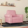 vidaXL Sessel Rosa 60 cm Samt 359512 Bild 3