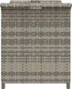 vidaXL Gartenbank mit Kissen Grau 116x46x57 cm Poly Rattan 363418 Bild 5
