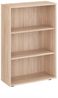 KOMTO Bücherregal Lumo 60 cm breit Regal mit 3, 4, 6 Ebenen und Höhenverstellbare Regale, Aufbewahrungsregal Bookshelf Weiß Bild 5