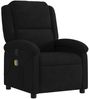 vidaXL Massage-Relaxsessel, schwarzer Samt 3205495 Bild 3
