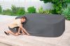 Bestway Abdeckung Grau 230 x 230 x 71 cm PVC und POM 42035740 Bild 2