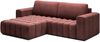 Eltap 'Bonett' Ecksofa mit Schlaffunktion, 92 x 175 x 250 cm, Rosa, Links Bild 3