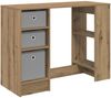 vidaXL Schreibtisch Artisan-Eiche 100 x 40 x 75 cm Holzwerkstoff 8000459 Bild 2