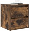 vidaXL Wand-Nachttische 2 Stk. Räuchereiche 38x34x40 cm 861256 Bild 4