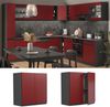 Hängeschrank R-Line Rot 60 cm J-Shape Vicco Bild 2