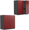 Hängeschrank R-Line Rot 60 cm J-Shape Vicco Bild 5