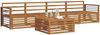 vidaXL Outdoor-Sofagarnitur 5 pcs Natur Massivholz Akazie 3372989 Bild 3