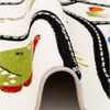 Pergamon Kinderteppich Kinder Teppich Maui Kids Dino Straßenteppich, Rechteckig, Höhe: 13 mm Bild 2
