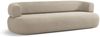 Micadoni Sofa Jenny 4-Sitzer Samt Salvador Beige Bild 3