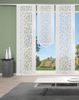HOME WOHNIDEEN Schiebegardine 88334 3er-Set SCHIEBEGARDINEN Jacquard, weiß, 2x 245x57 + 1x 160x57 cm, Paneelwagen, halbtransparent, 100% Polyester Bild 5