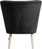 Sessel Kassi Bezug Samtvelours Buche natur / schwarz 22370 Bild 4