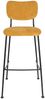 Barhocker BENSON OCHRE von ZUIVER mit trendigen Cordstoff Bild 2