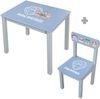 roba Kindersitzgruppe 'Paw Patrol' - 1x Kinderstuhl & 1x Kindertisch - MDF lackiert - Balu / Grau Bild 2