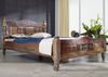 Bett Altholz 140x200x100 mehrfarbig lackiert FABLE #21 Bild 3