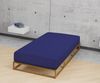 Biberna Jersey-Spannbetttuch, 100 % Baumwolle, Saphir, 1x 180x200 cm - 200x200 cm Bild 3