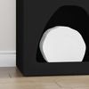 vidaXL Sideboard Schwarz 40 x 35 x 100,5 cm Holzwerkstoff 891305 Bild 5