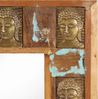 vidaXL Spiegel mit Buddha-Verzierung 110x50 cm Recyceltes Massivholz 321816 Bild 4