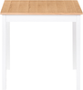 Esstisch Holz hellbraun / weiß 80x60 cm BATTERSBY Bild 4