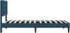 vidaXL Bettrahmen mit Kopfteil Blau 90 x 190 cm Samt 42027636 Bild 5