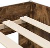 vidaXL Hochbett mit Schreibtisch für Kinder Altholz 98,5x200 cm 3422665 Bild 5