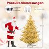 210 cm Künstlicher Weihnachtsbaum mit Beleuchtung & Schnee Tannenbaum Christbaum Kunstbaum Bild 2
