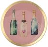 Giftcompany Servierschale Glasteller Love Plates Champagner Flaschen (13cm) Bild 1