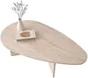 Vente-unique 'Lomareti' Couchtisch, Travertin-Optik Beige, 139,5 x 42 x 79,5 cm Bild 3